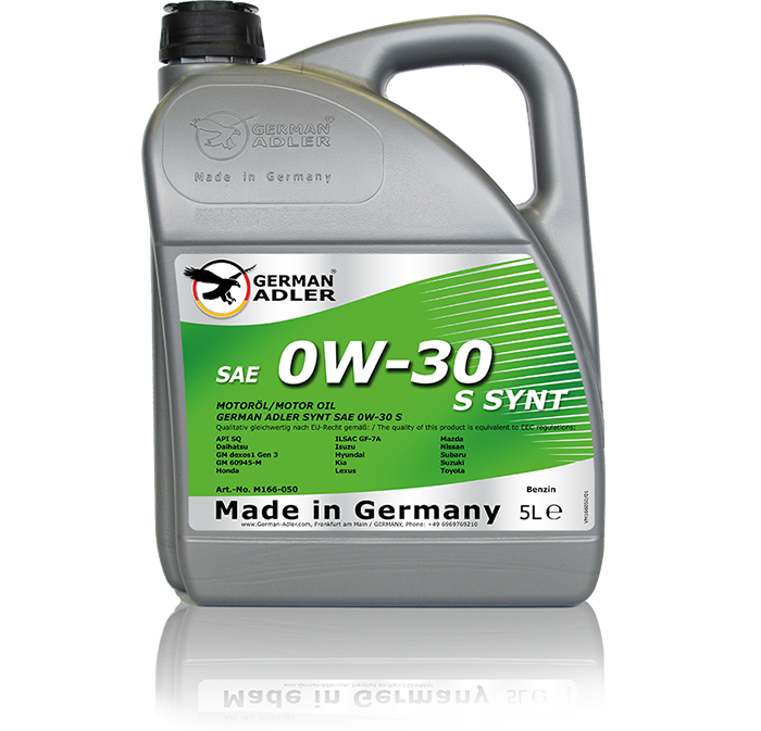 Photo_M166-050_GERMAN_ADLER_SYNT_SAE_0W-30-S_MOTOR-OIL