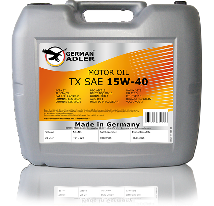 Photo_T041-020_GERMAN-ADLER-TX-SAE-15W-40_MOTOR-OIL Photo_T041-020_GERMAN-ADLER-TX-SAE-15W-40_MOTOR-OIL